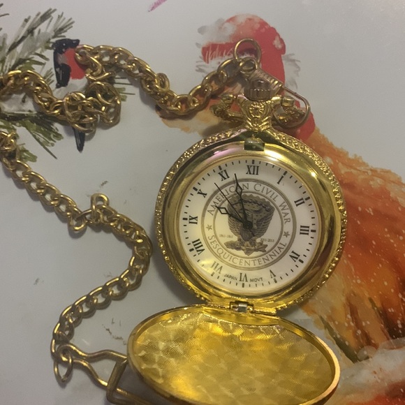 American Civil War 150th Anniversary Pocket Watch - Picture 2 of 3